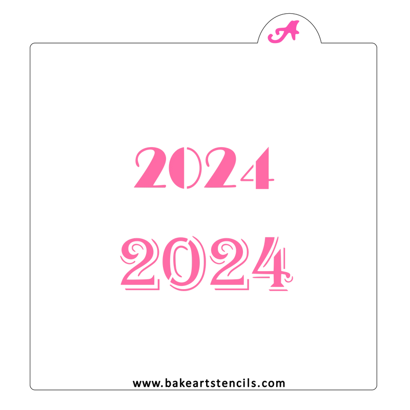 2024 Cookie Stencil bakeartstencils