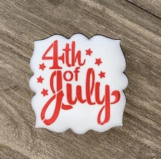 American Flag Cookie Stencil Set - bakeartstencils