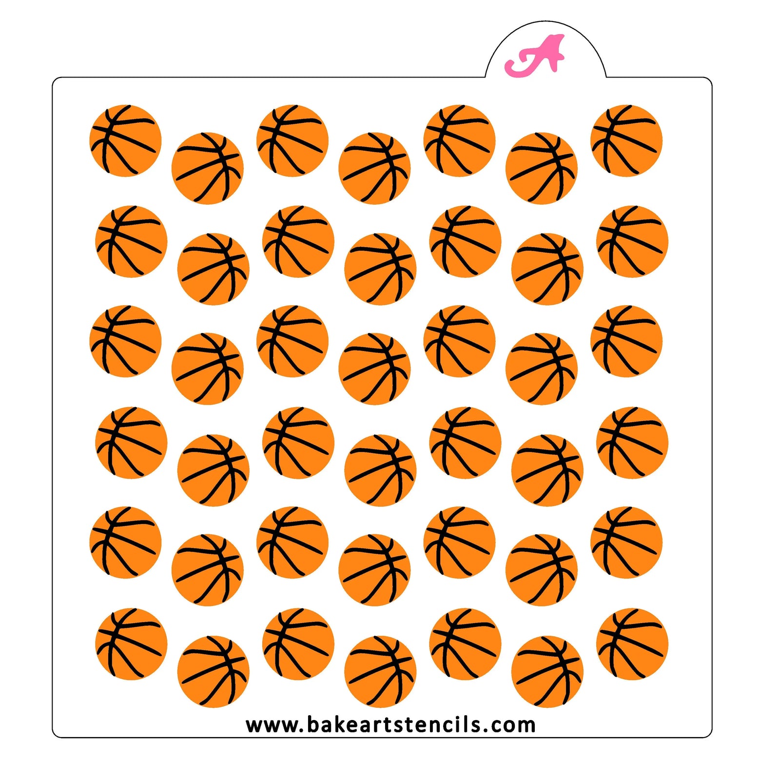 All Sports Cookie Stencil Set bakeartstencil