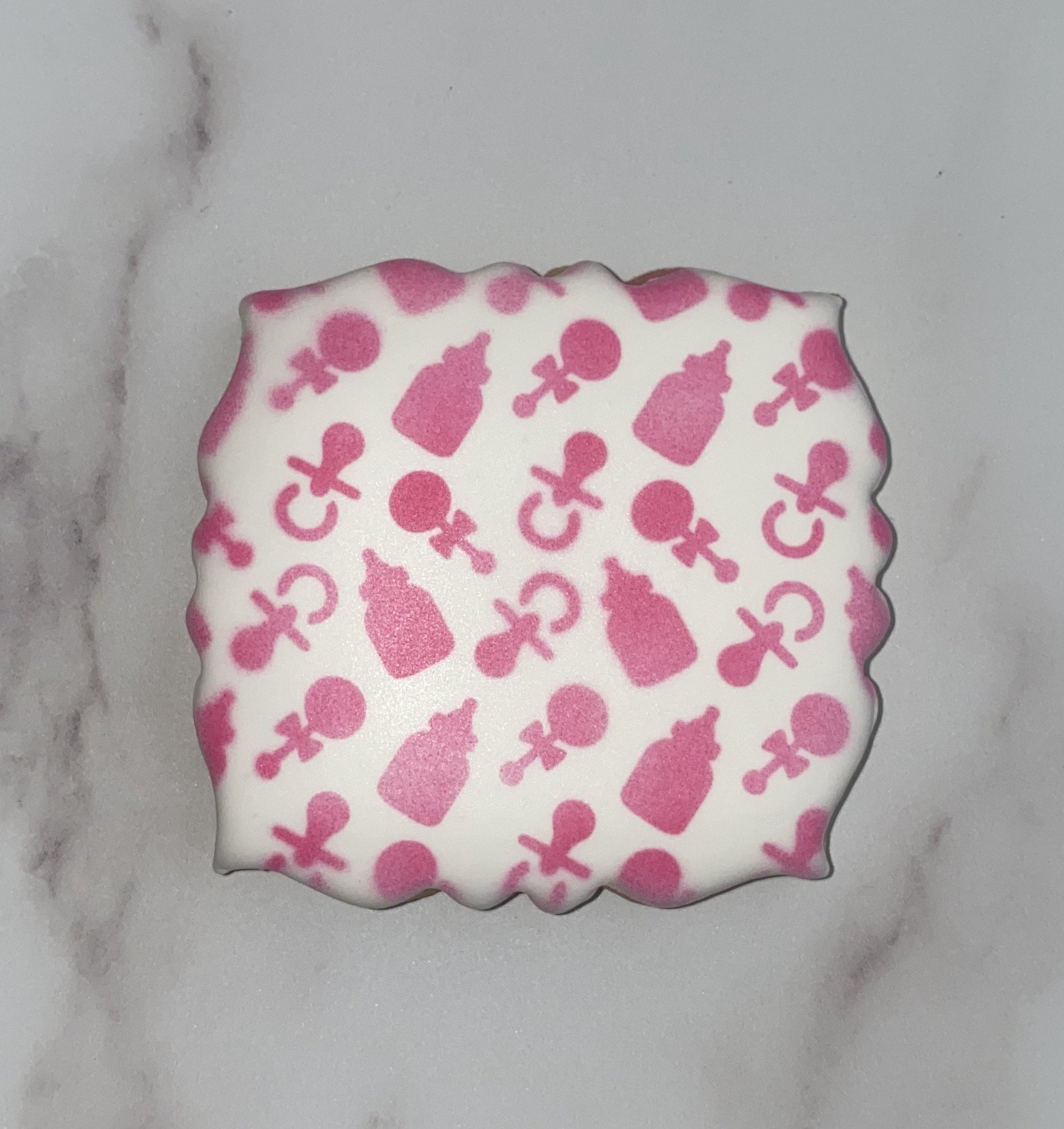 Baby and Siblings Cookie Stencils Baby Shower Cookies bakeartstencils