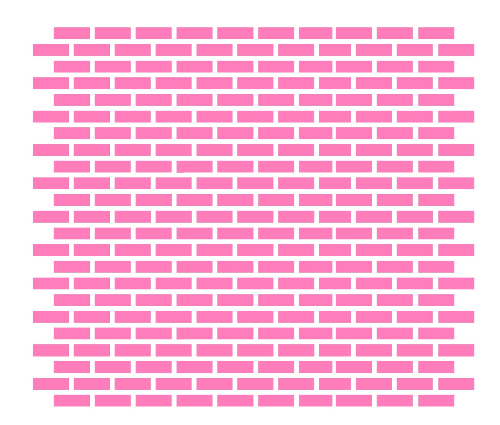 Brick Pattern Cake Stencil bakeartstencil
