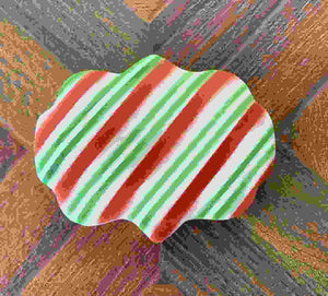 Candy Cane Stripes Cookie Stencil Set bakeartstencil
