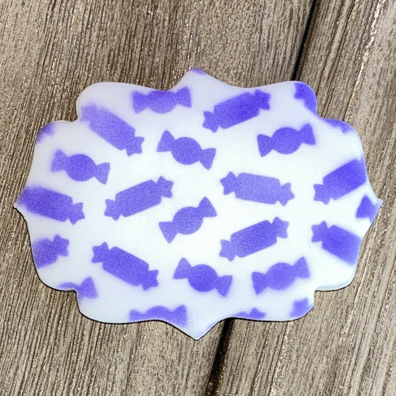 Candy Pattern Stencil bakeartstencil