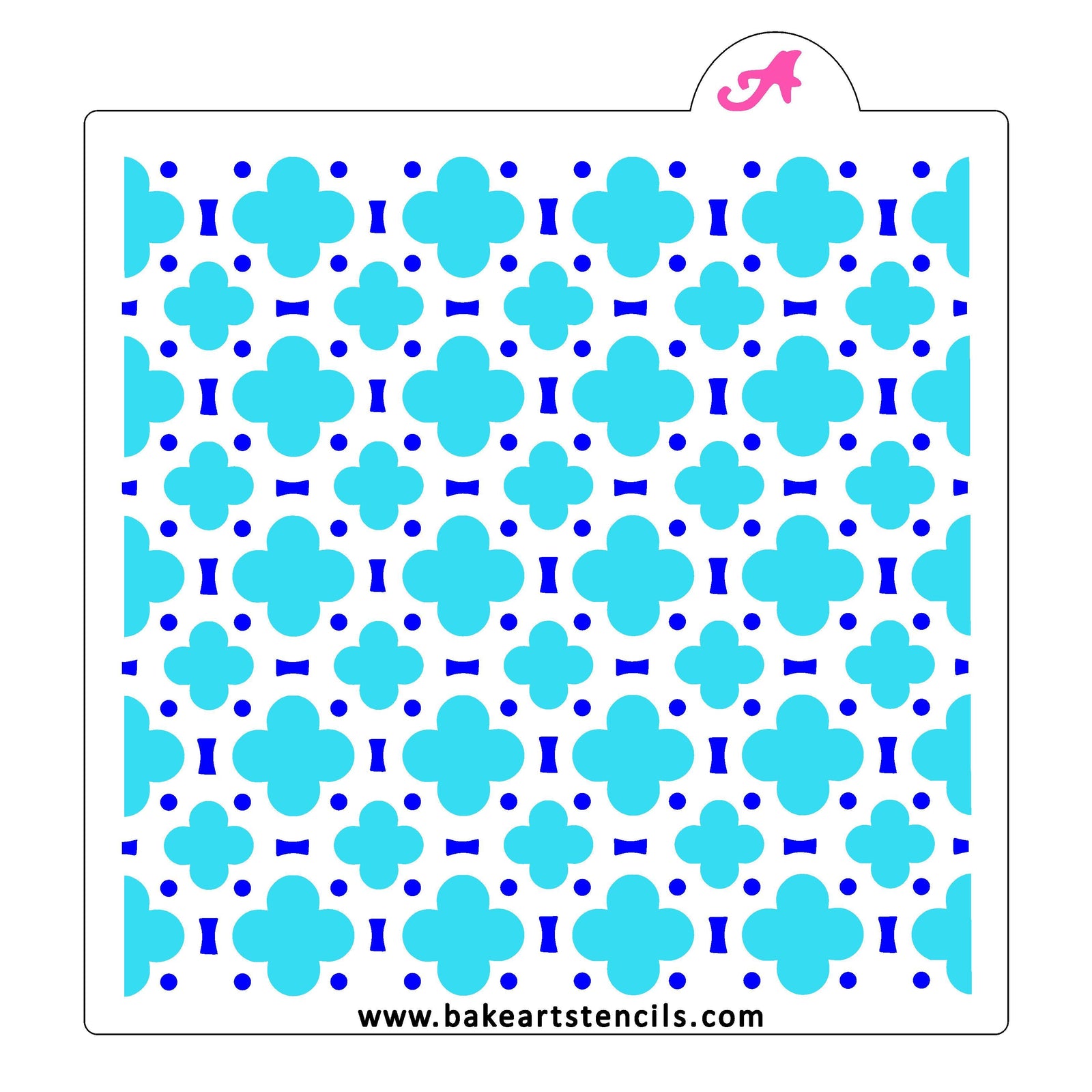 Casablanca Pattern Cookie Stencil bakeartstencil