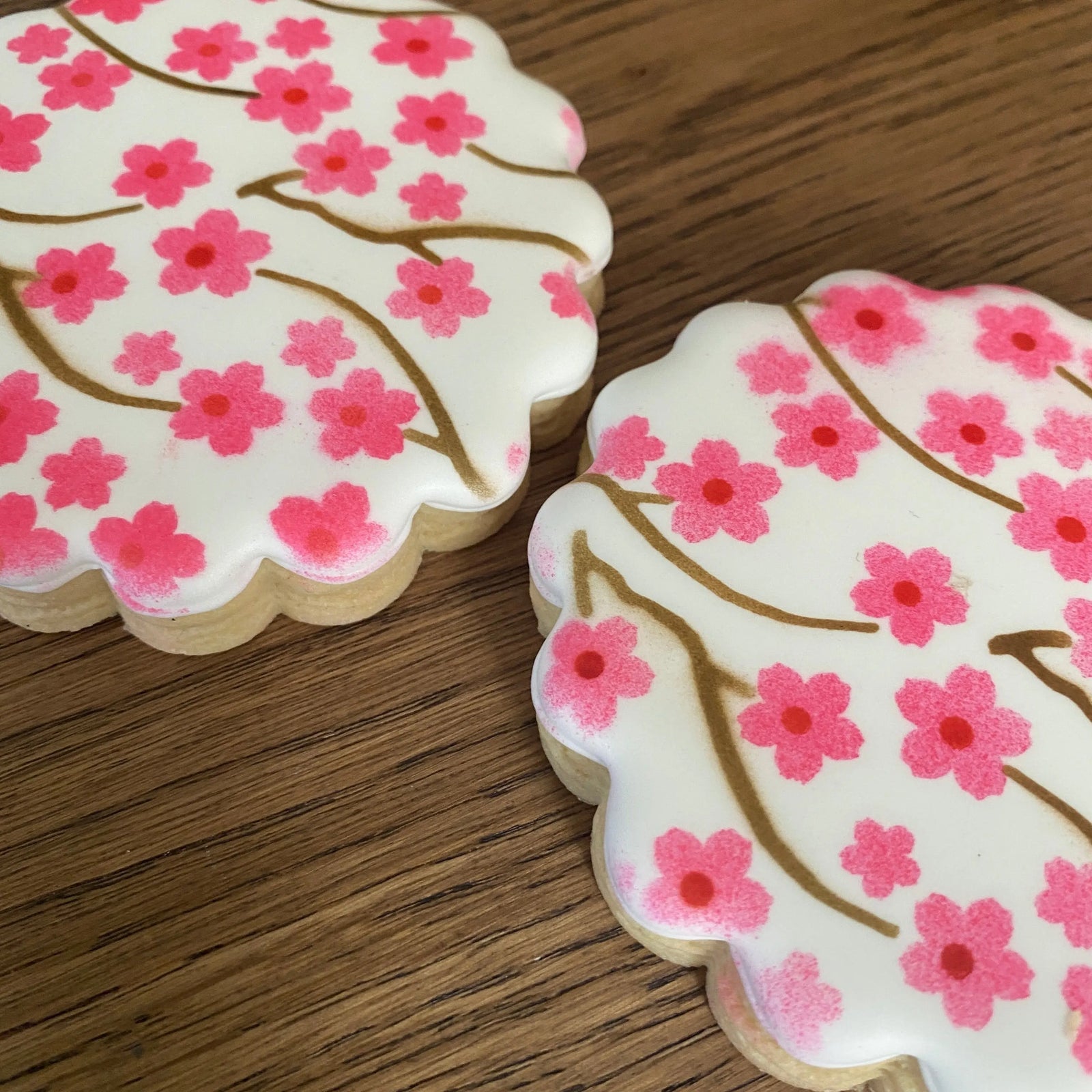 Cherry Blossoms Pattern Stencil Set bakeartstencil