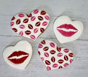 Couple of Kisses Cookie Stencil Set bakeartstencil