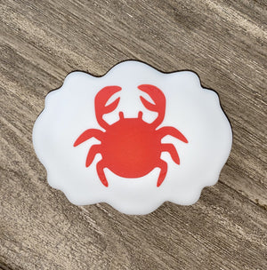Crab Cookie Stencil bakeartstencil