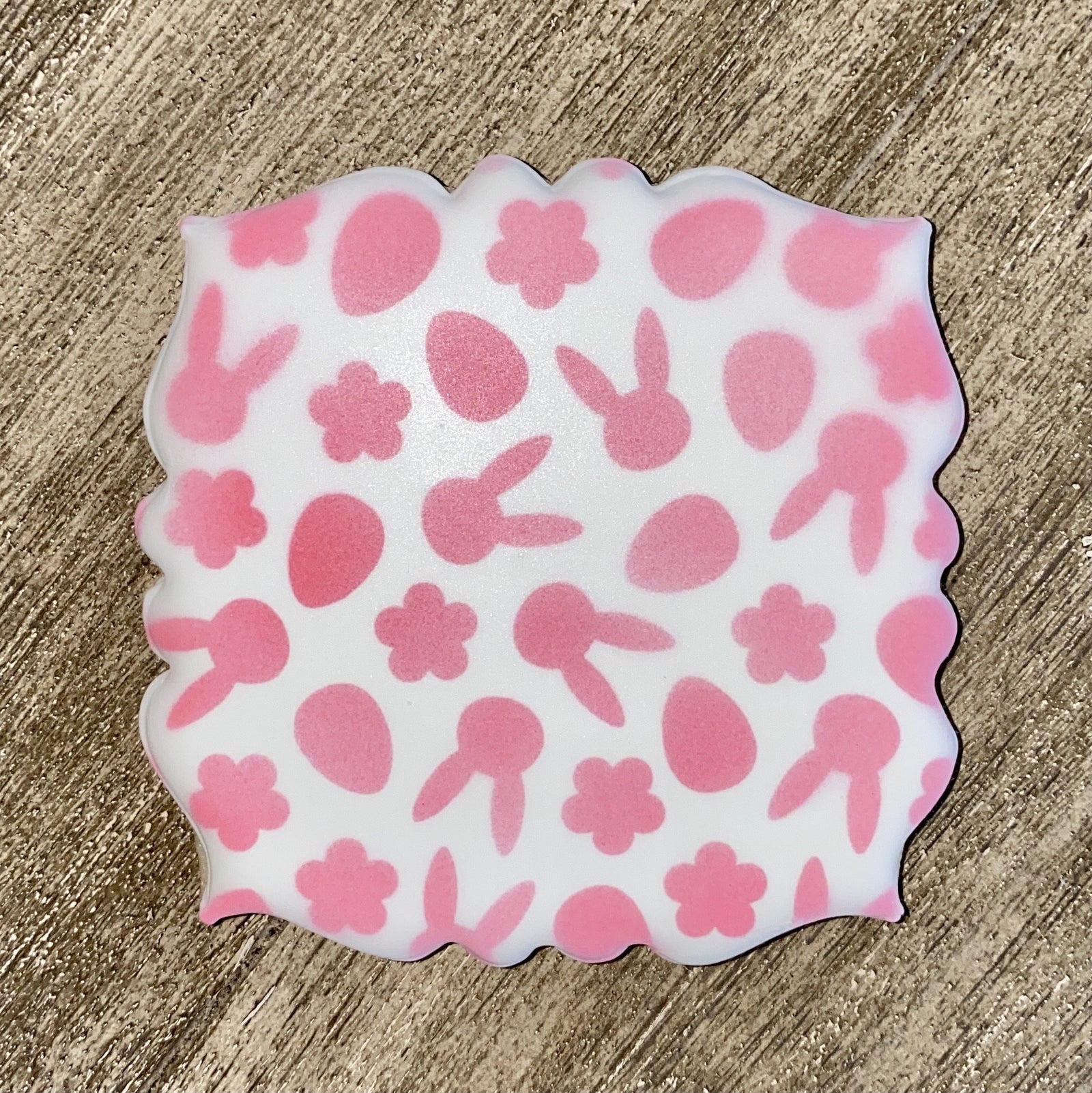Easter Confetti Pattern Cookie Stencil bakeartstencil