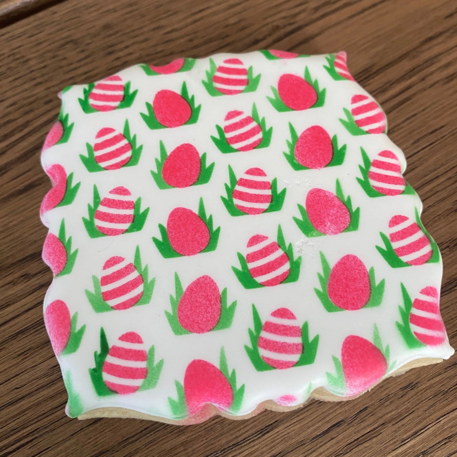 Egg Hunt Pattern Stencil Set bakeartstencil