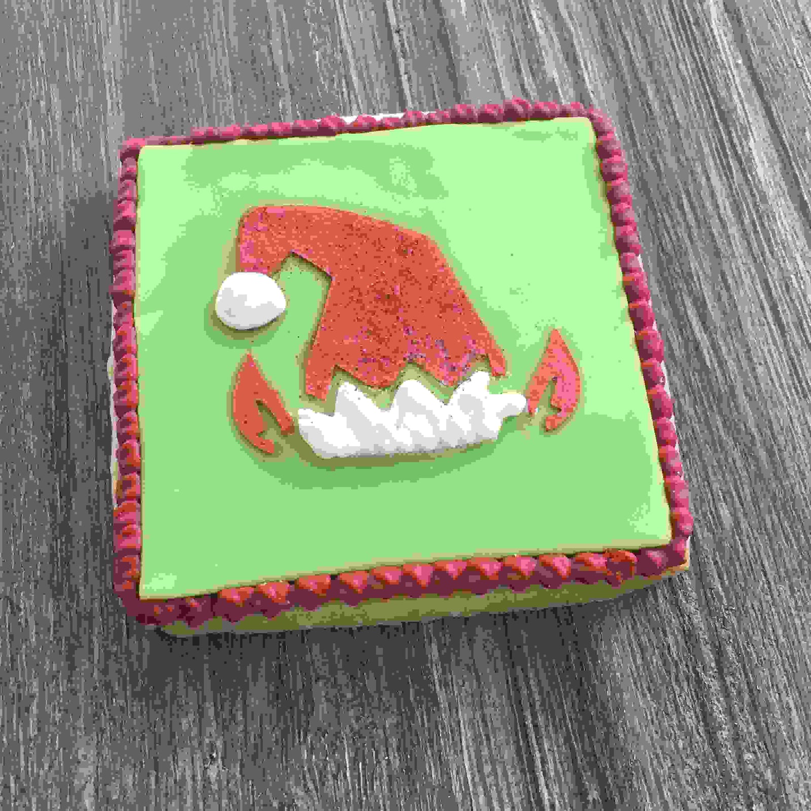 Elf Hat Cookie Stencil bakeartstencil