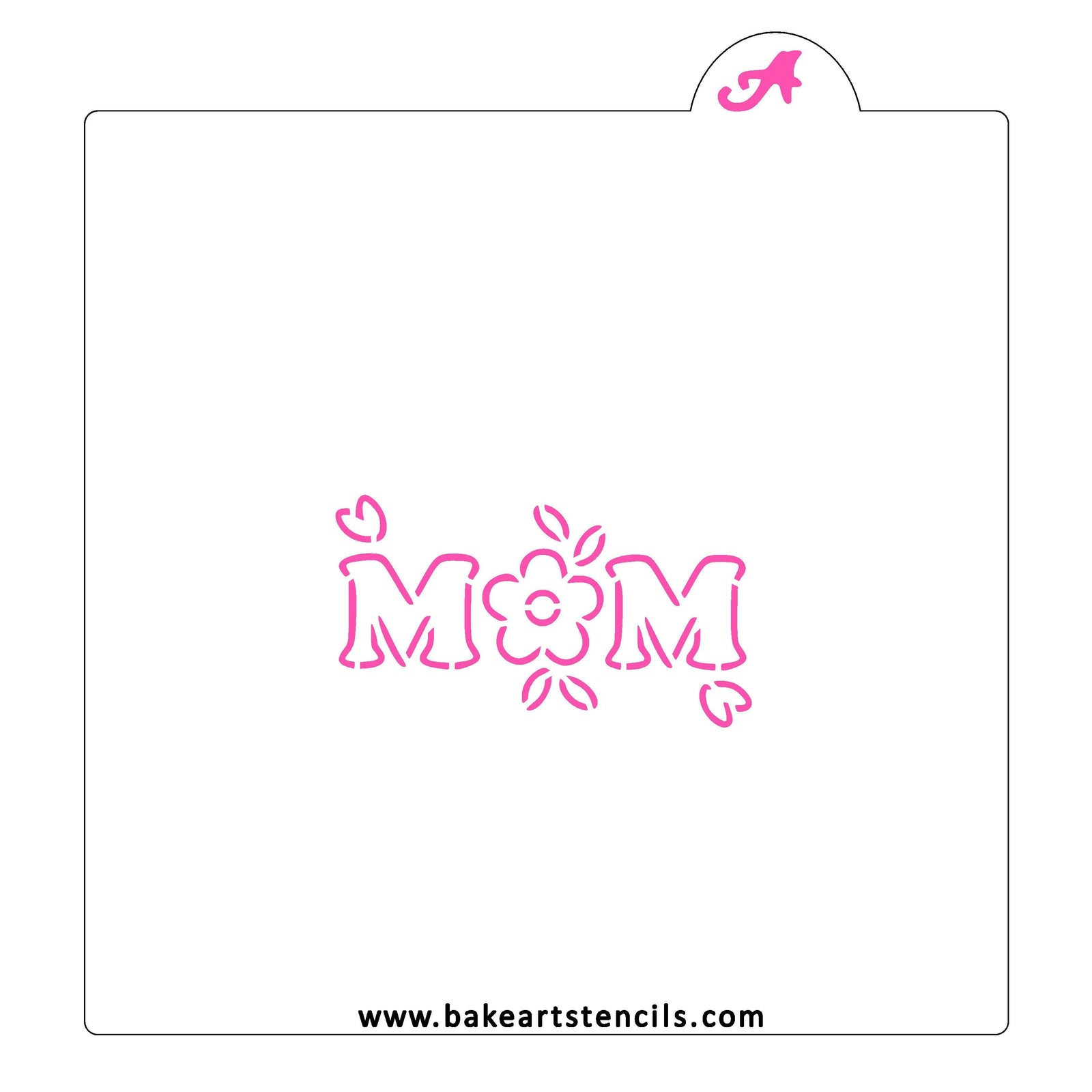 Garden Mom PYO Stencil bakeartstencil