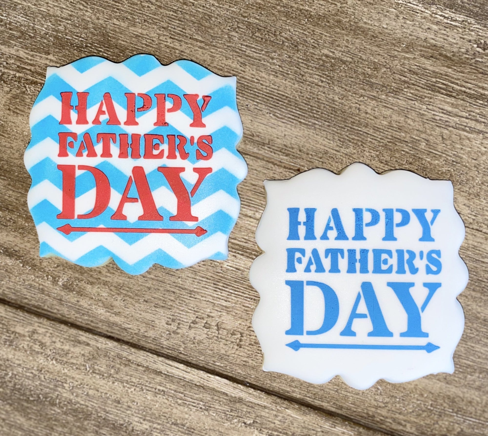 Happy Father's Day Stencil bakeartstencil