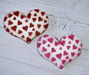 Heart Confetti Cookie Stencil bakeartstencil