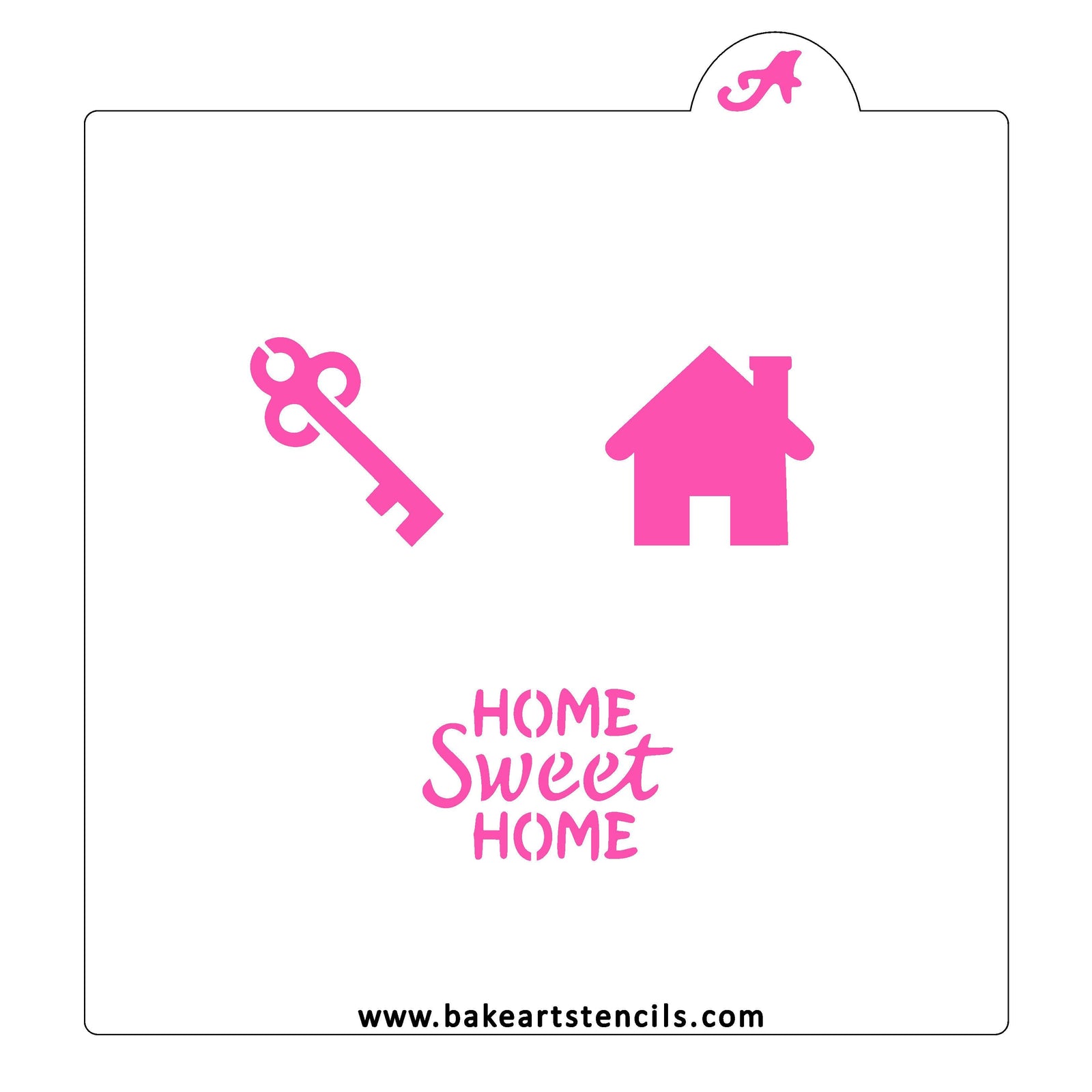 Home Oreo Stencil bakeartstencil