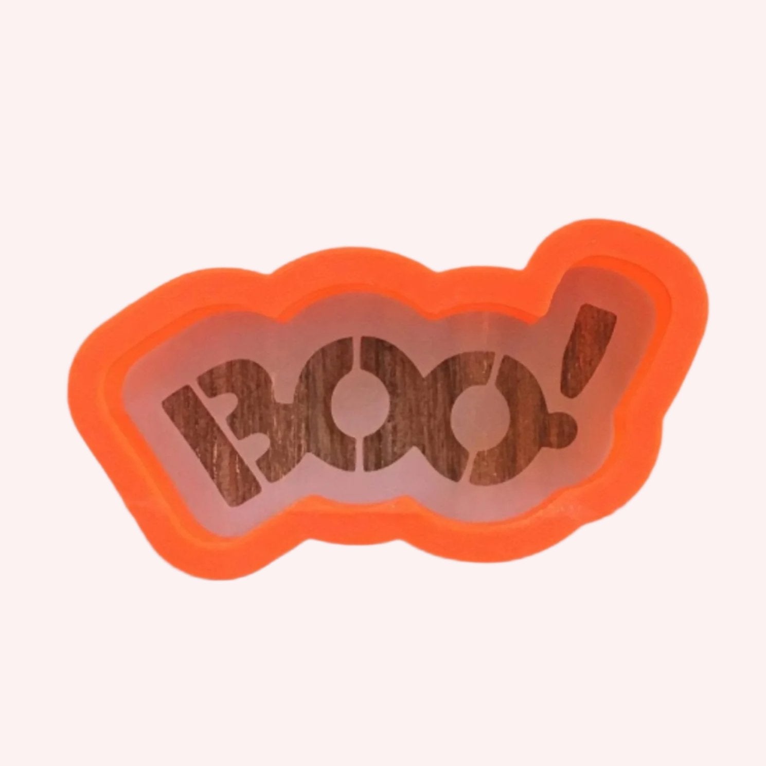 Halloween Boo Cookie Stencil with Cookie Cutter