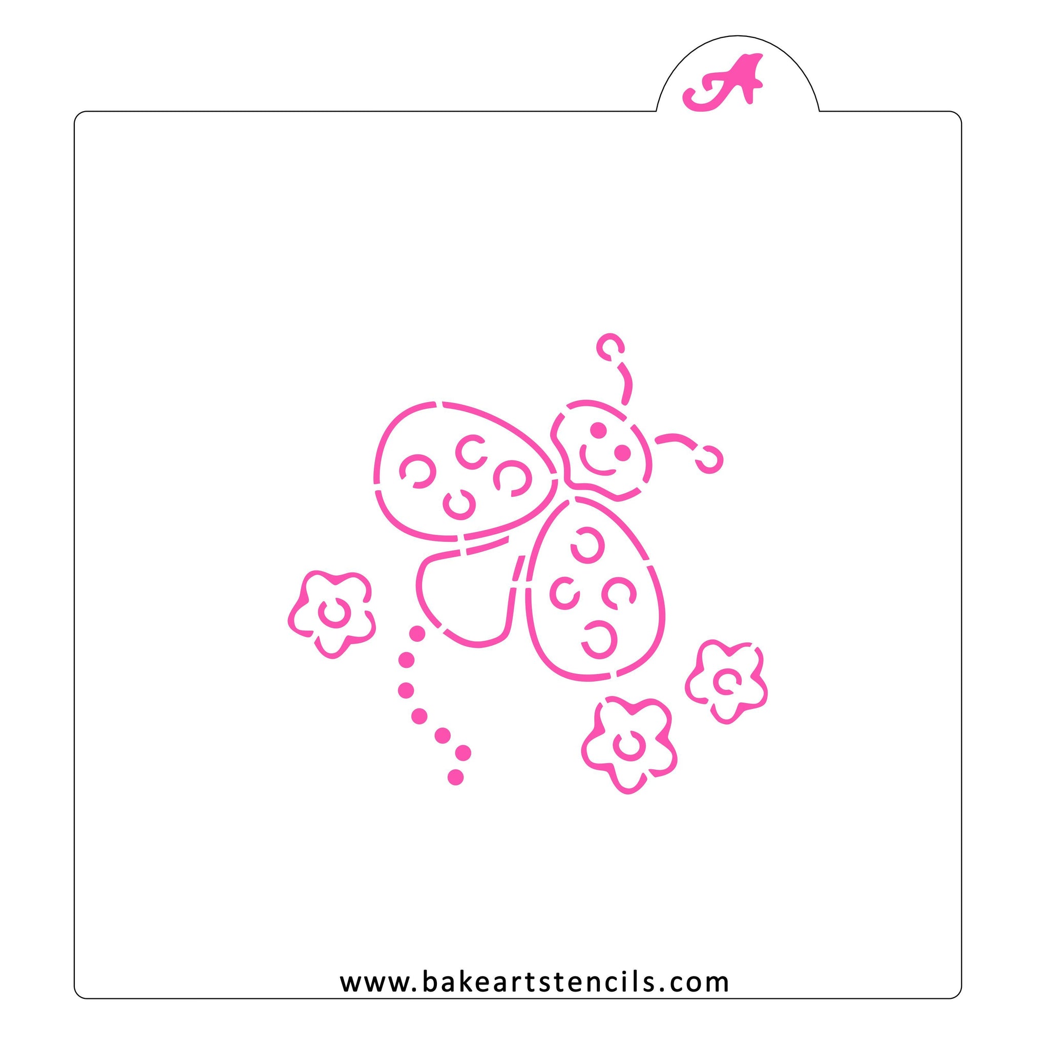 Ladybug Stencil