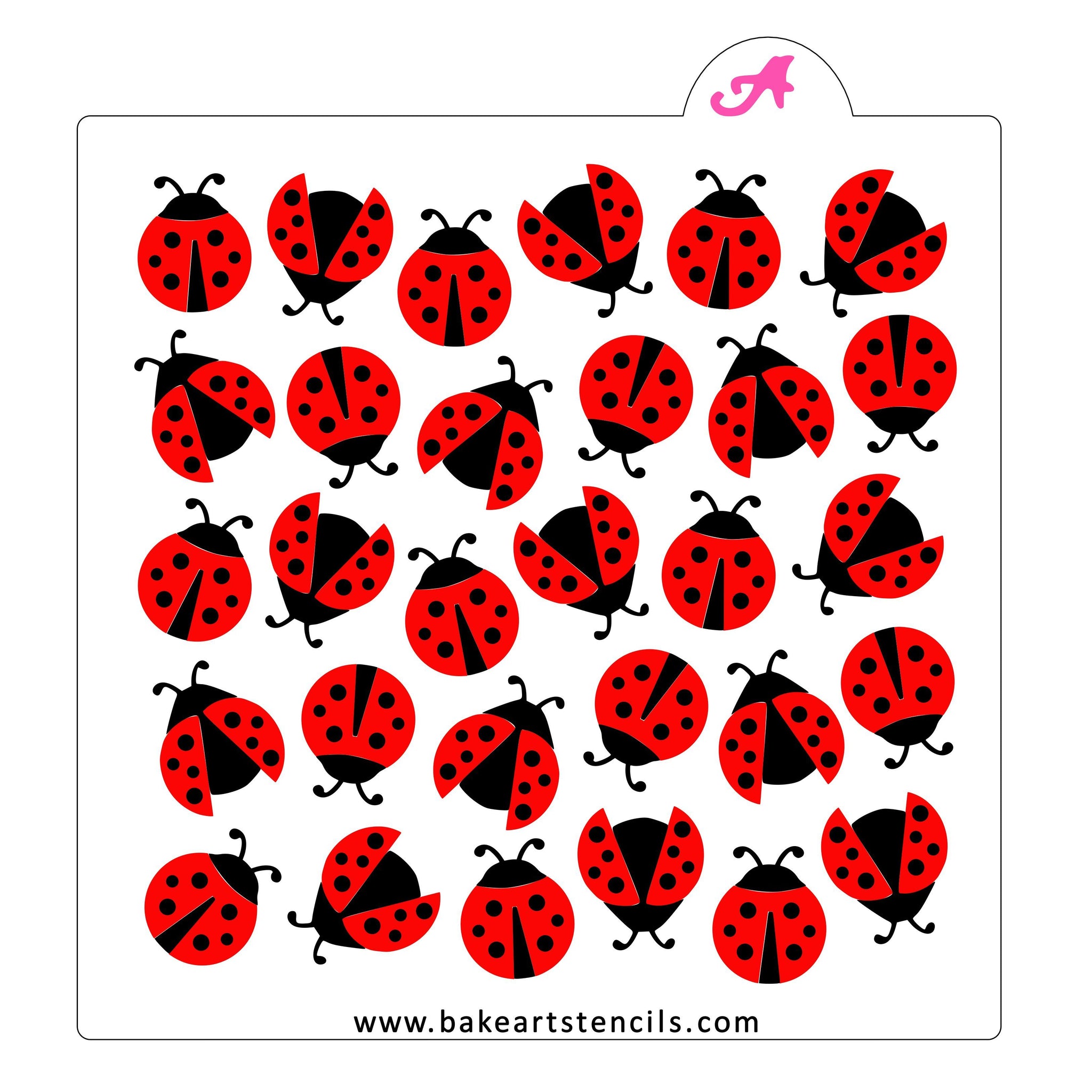 Ladybug Stencil Pattern