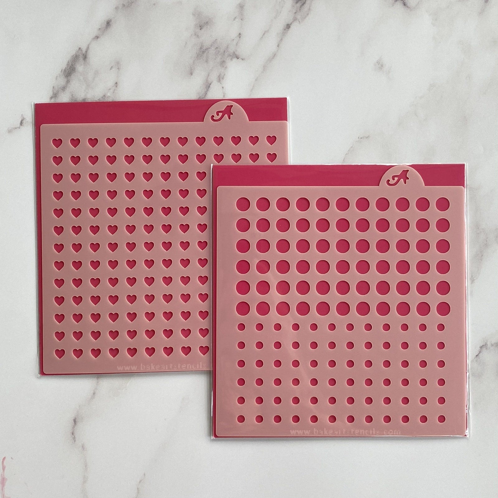 Make Your Own Sprinkles Starter Set, 4-piece set includes stencils and decorating supplies. 