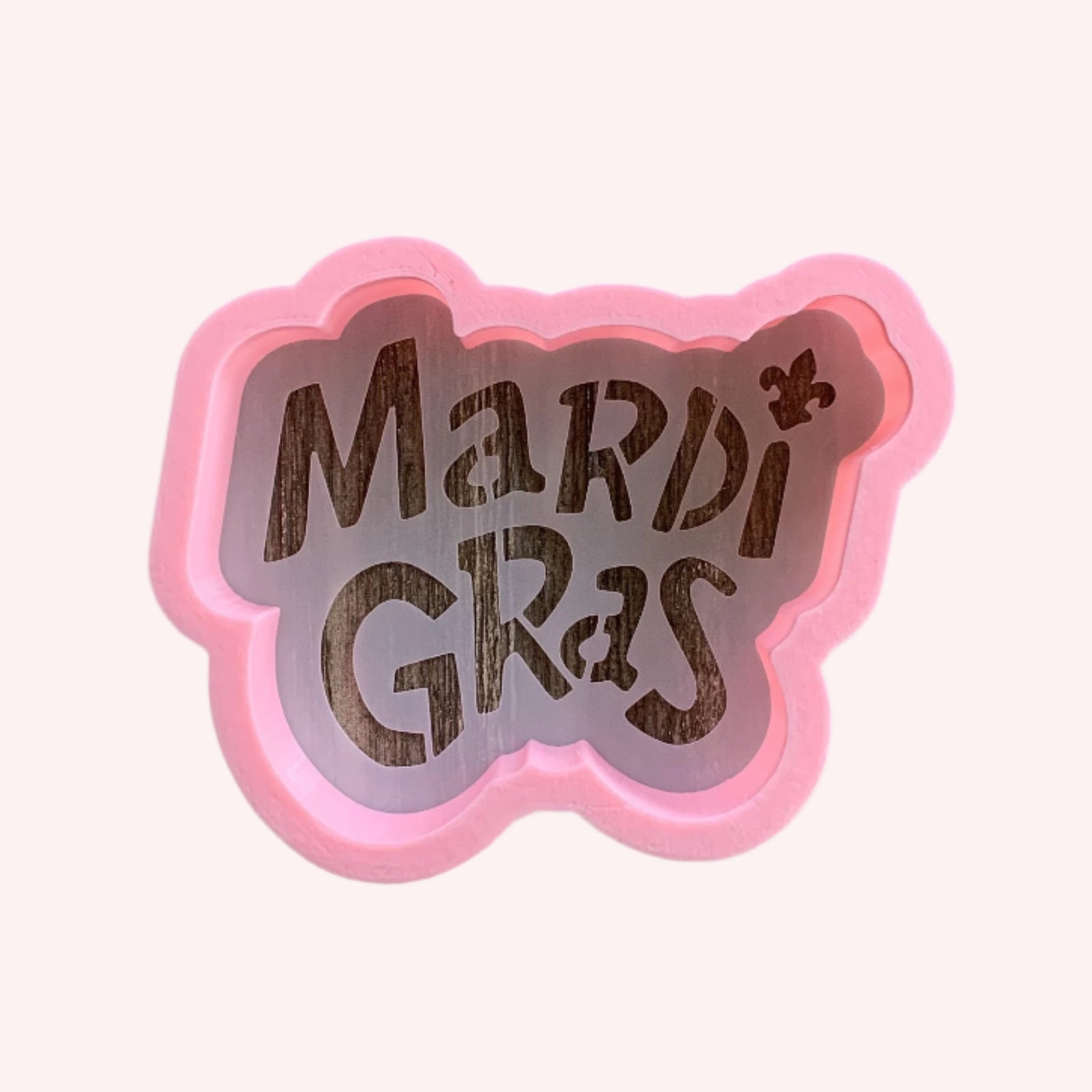 Mardi Gras Cookie Stencil & Cutter Set bakeartstencils