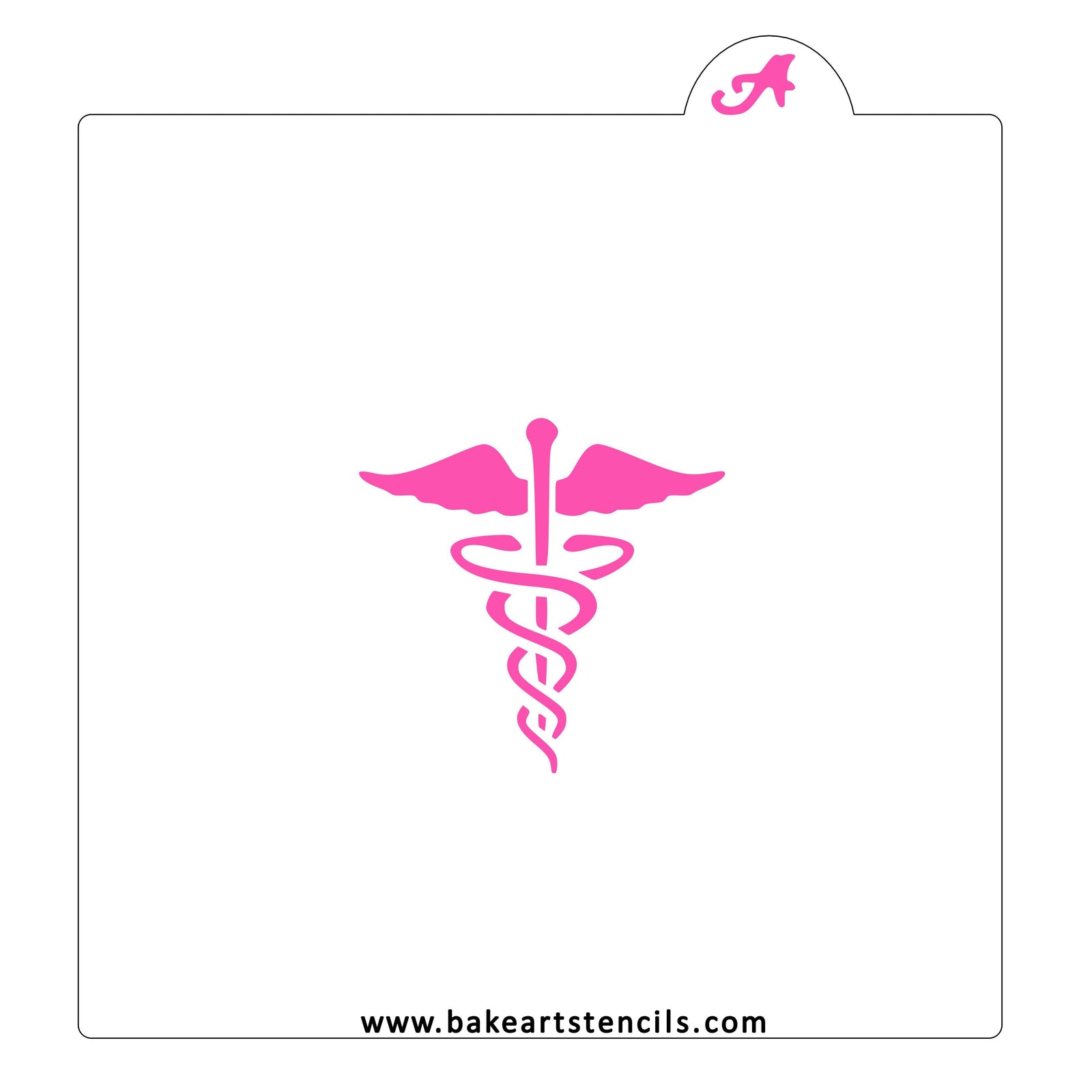 Medicine Symbol Cookie Stencil bakeartstencil