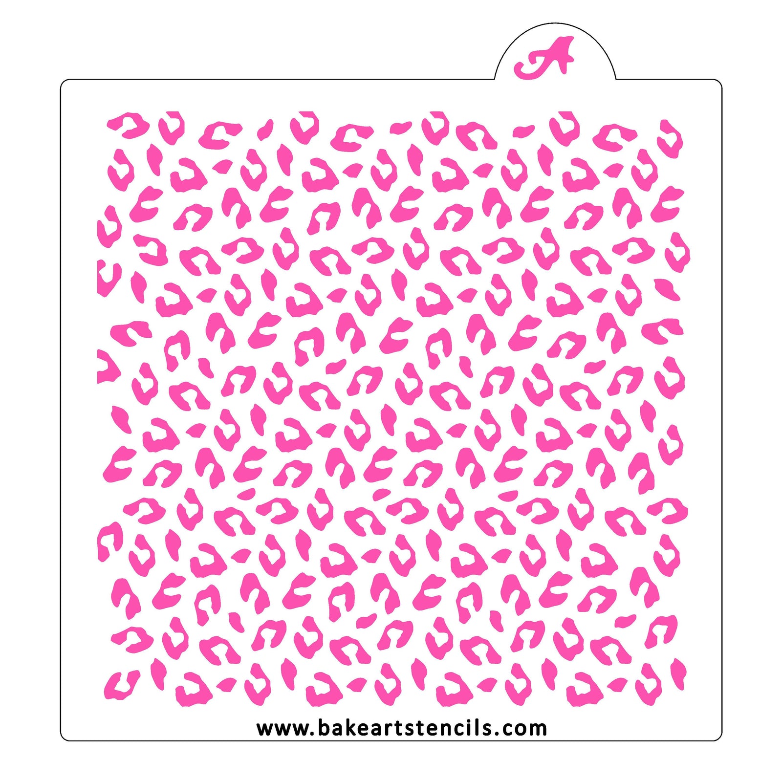 Mini Honeycomb Pattern Cookie Stencil - bakeartstencils