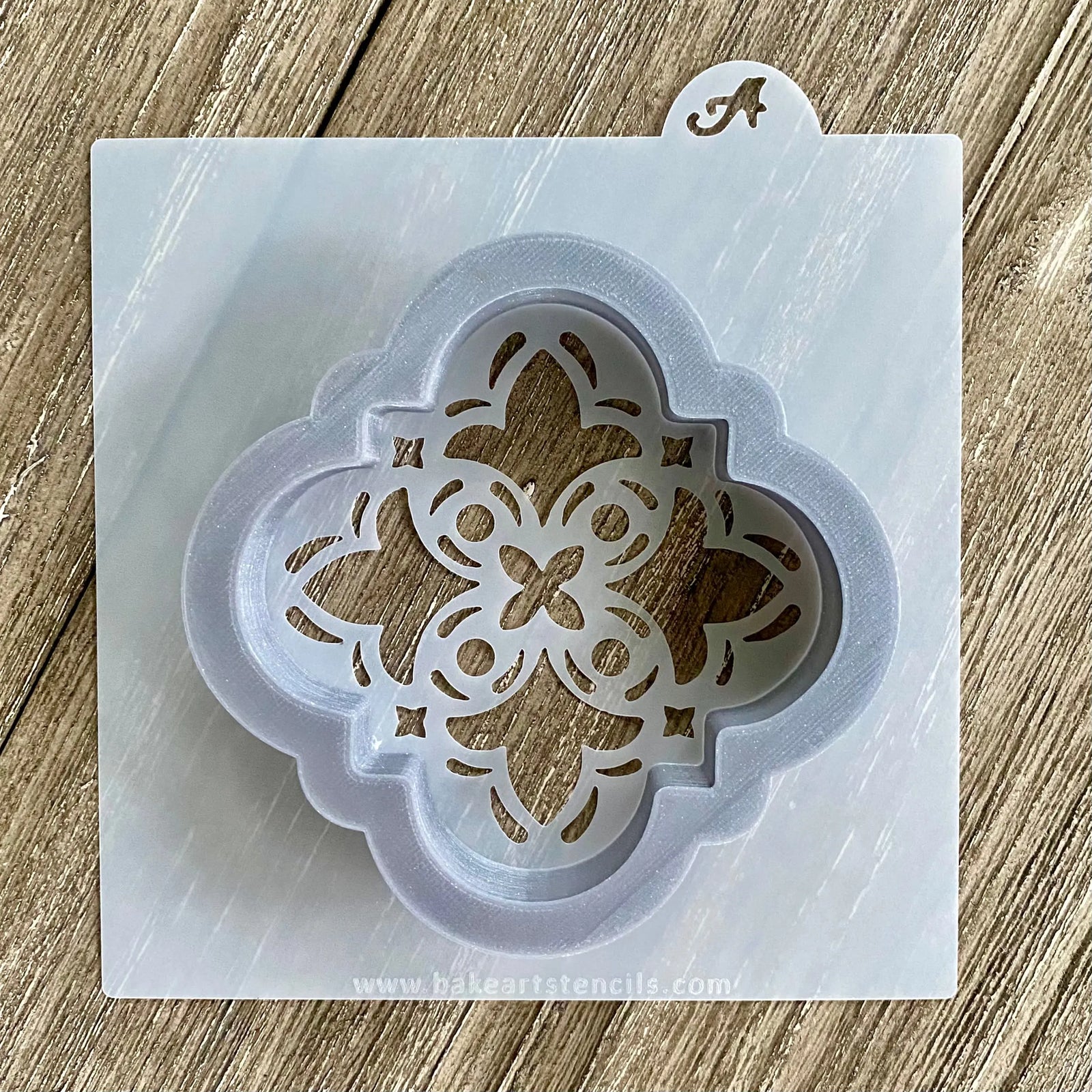 Moroccan Plaque Cookie Cutter bakeartstencil