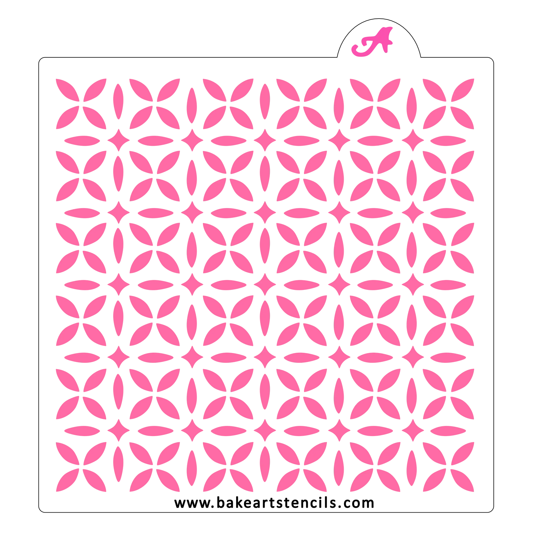 Pattern & Background Stencils bakeartstencils