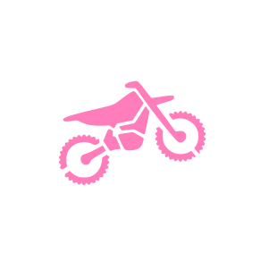 Motorcycle Cookie Stencil bakeartstencil