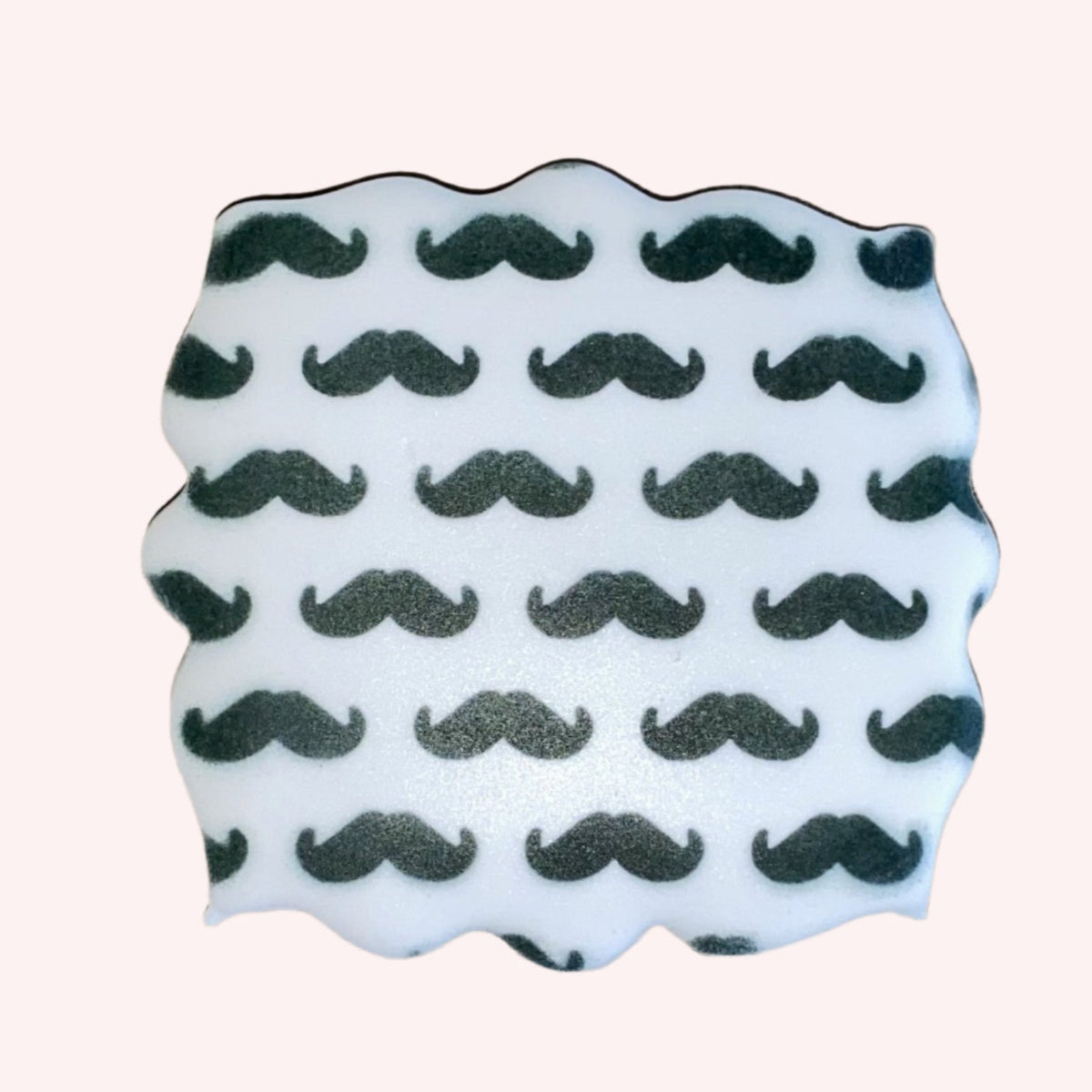 Mustache Pattern Stencil | Mustache Cookie Stencil - bakeartstencils