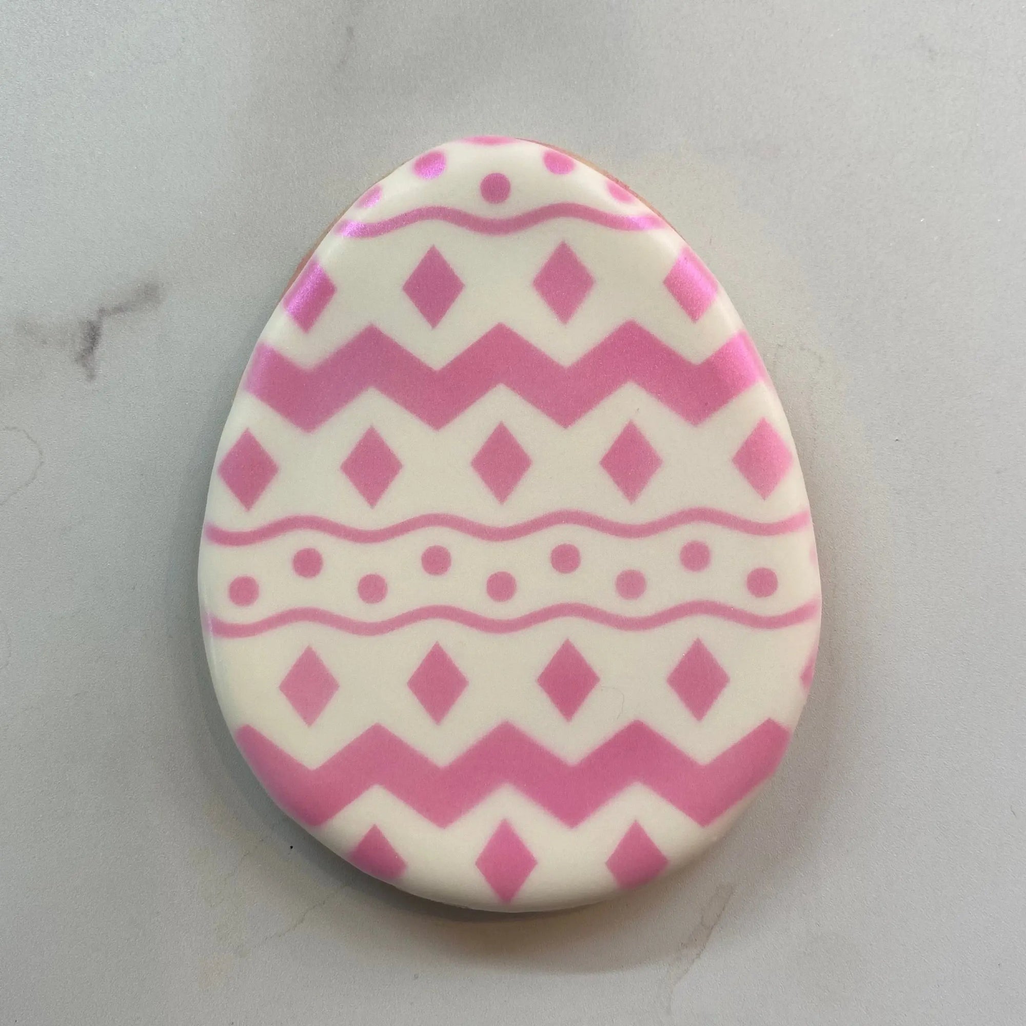 Painted Easter Egg Cookie Stencil bakeartstencil