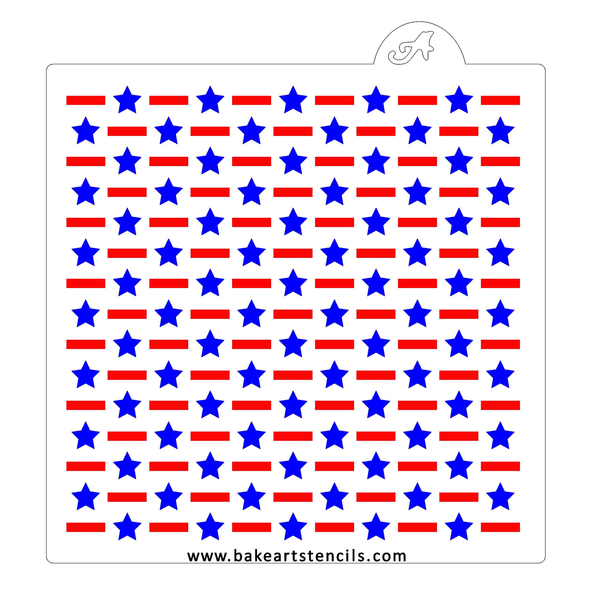 Patriotic Stars Pattern Stencil Set | 4th of July Cookie Stencil ... Patriotic Stars Pattern Stencil Set | 4th of July Cookie Stencil ...