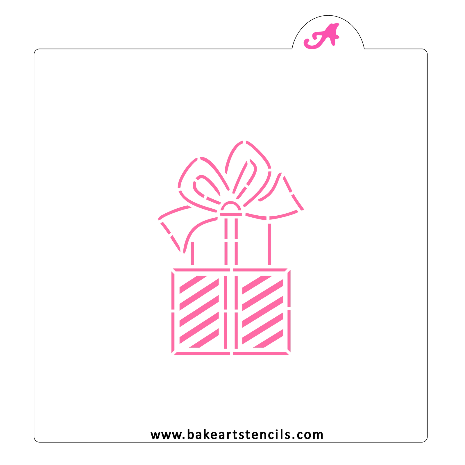 Present PYO Cookie Stencil bakeartstencil