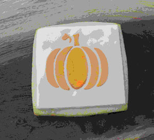 Pumpkin Cookie Stencil bakeartstencil