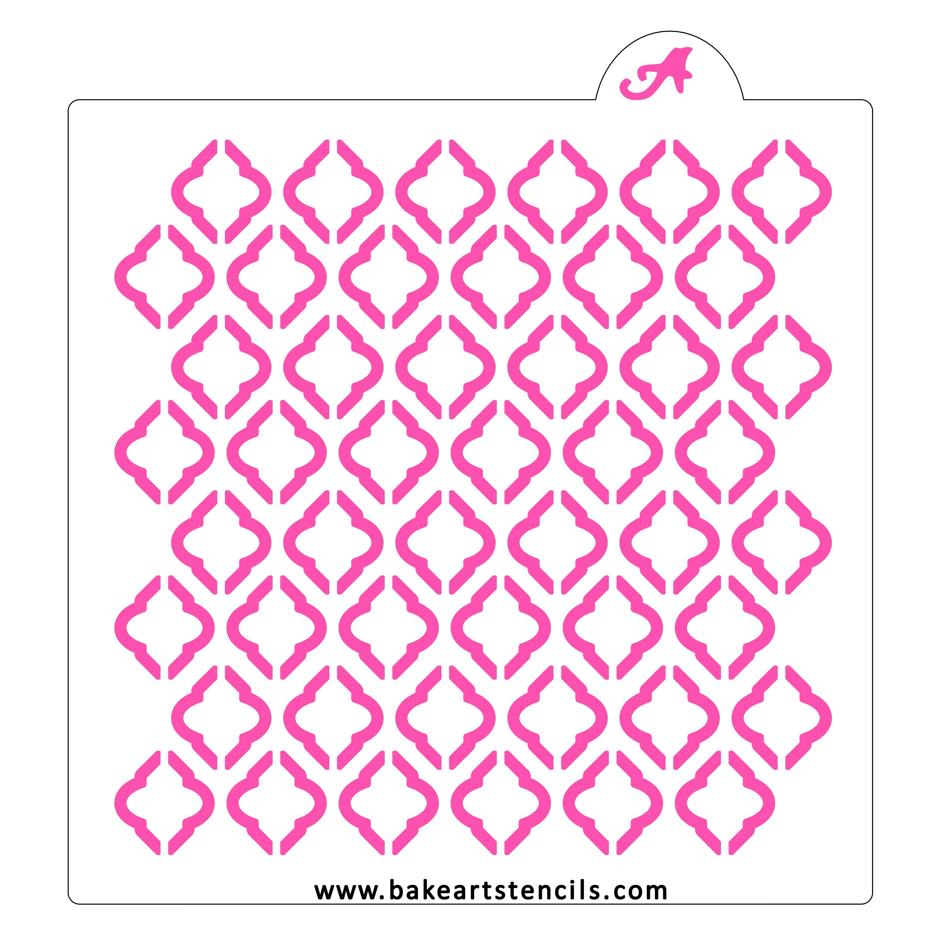 Quatrefoil Stencil Printable