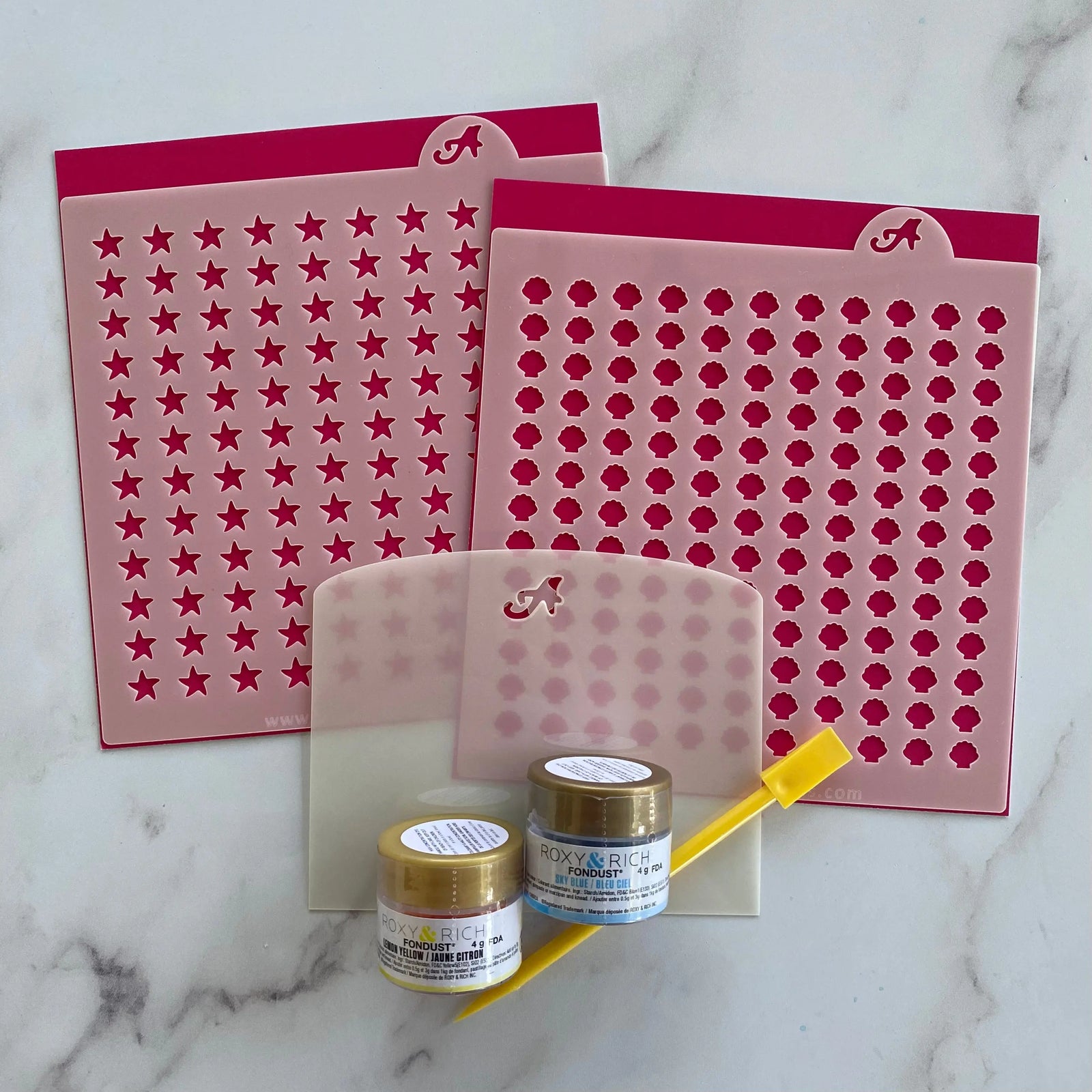 Seashore Make Your Own Sprinkles Set bakeartstencils