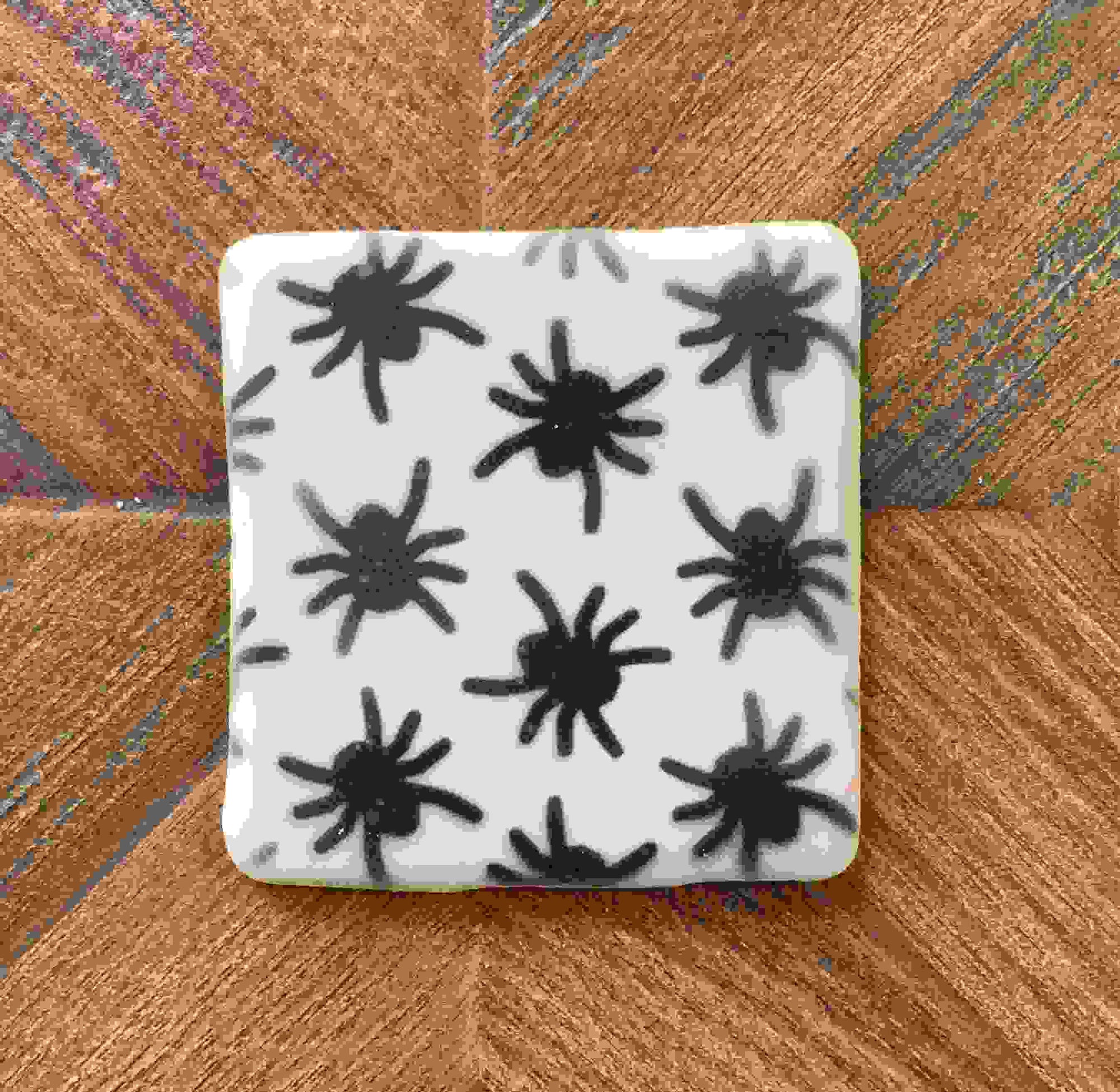 Spiders Pattern Cookie Stencil bakeartstencil