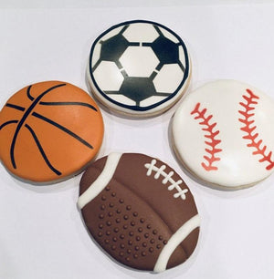 Sports Balls Cookie Stencil Set bakeartstencil