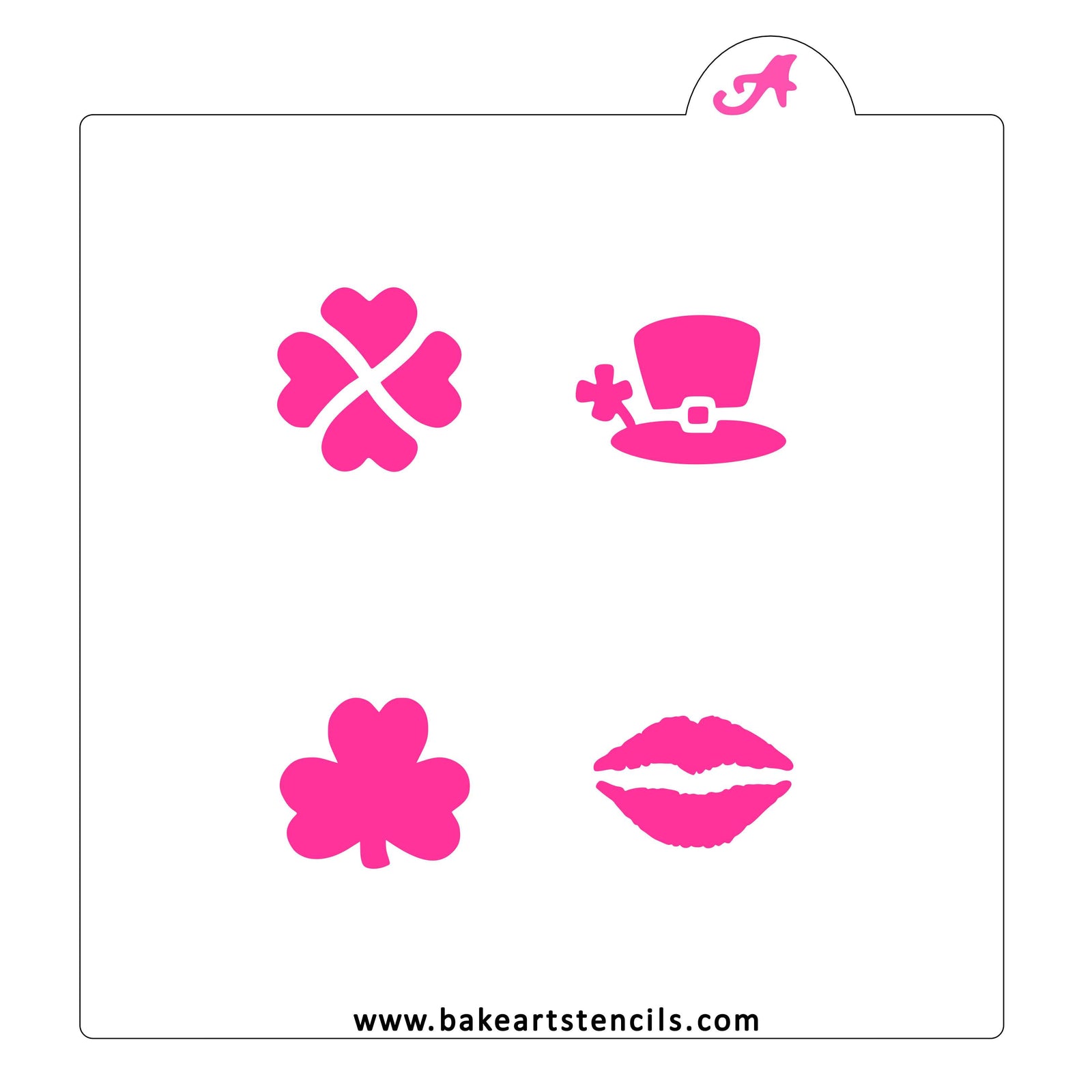 St Patricks Day Oreo Set bakeartstencil