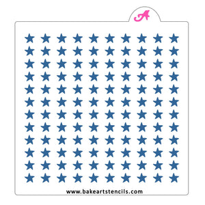 Starfish Sprinkles Stencil bakeartstencils