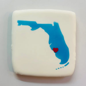 State of Florida Cookie Stencil bakeartstencil