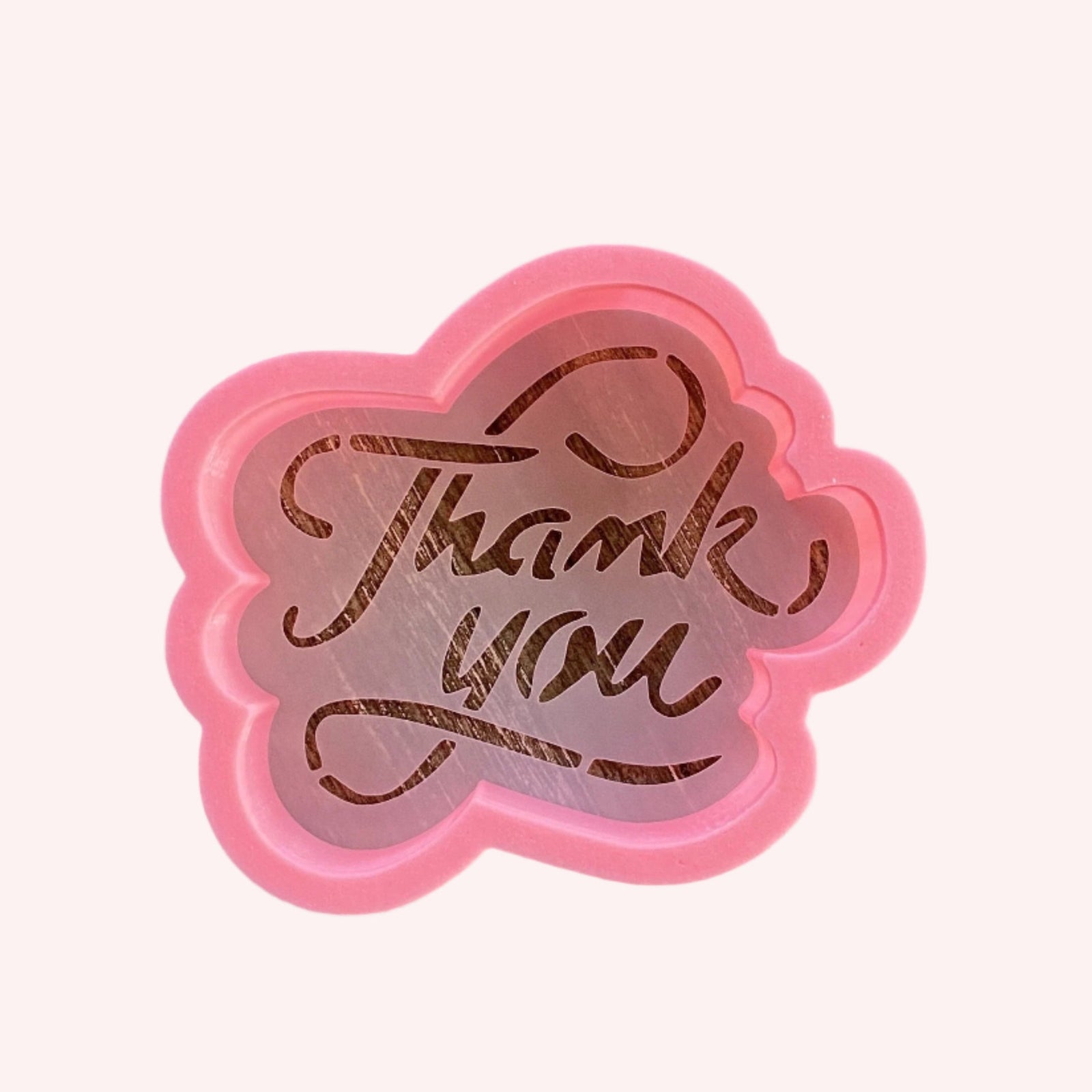 Thank You Cookie Stencil with Cutter