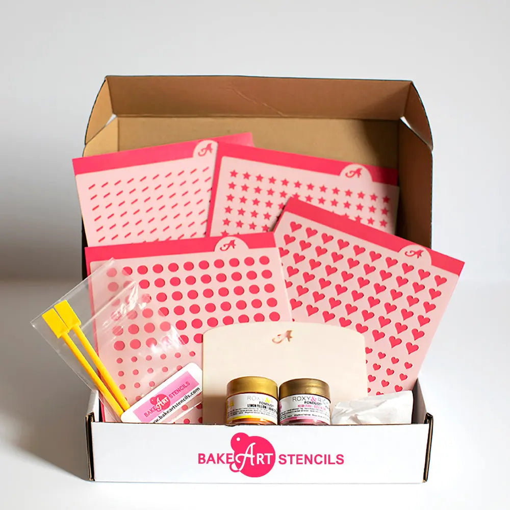 Ultimate Make Your Own Sprinkles Set bakeartstencils