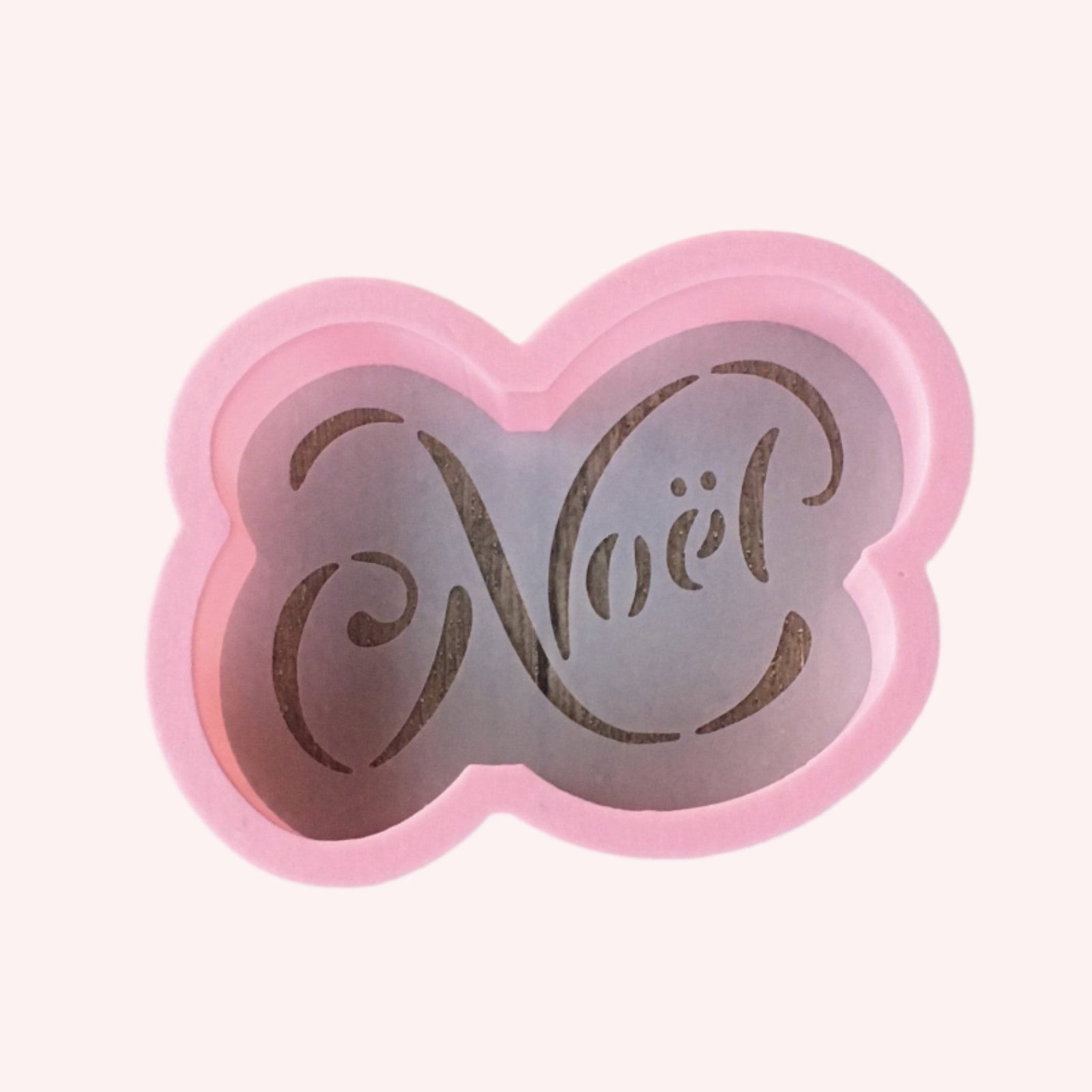 Noel Cookie Stencil with matching Cookie Cutter