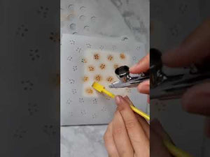 How to Airbrush a 2-piece Cookie Stencil